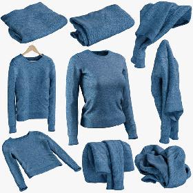 3D Women's Pullover 1 Collection 1 model